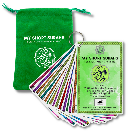 Short Surah Cards With Tajweed
