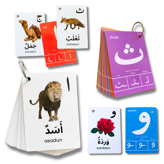 Arabic Alphabet Flash Cards