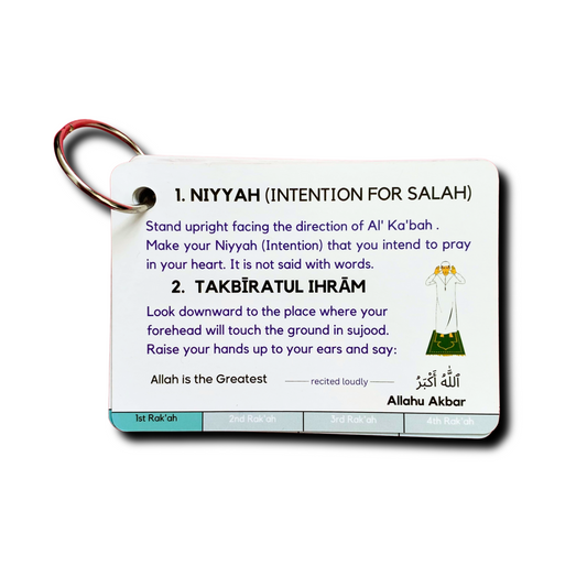 Islamic Salah Cards