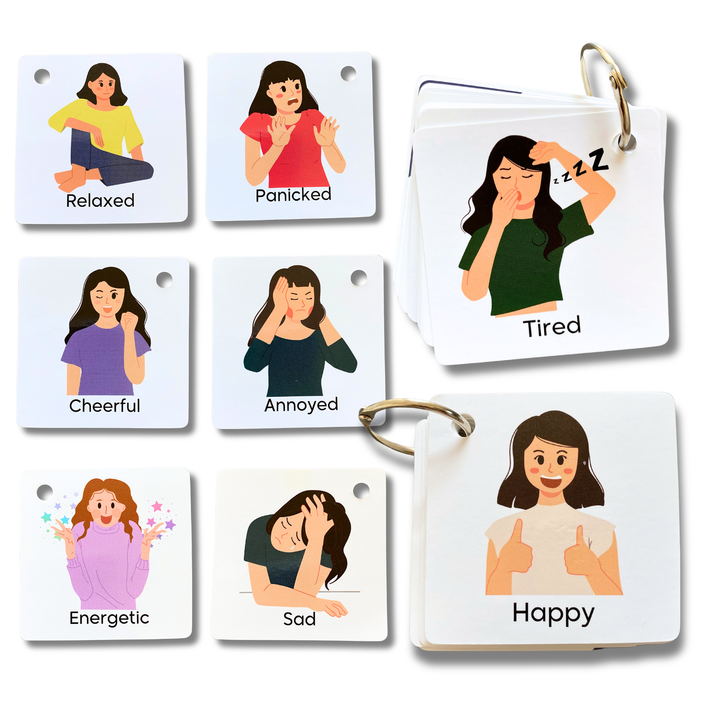 Emotions and Feelings Flash Cards